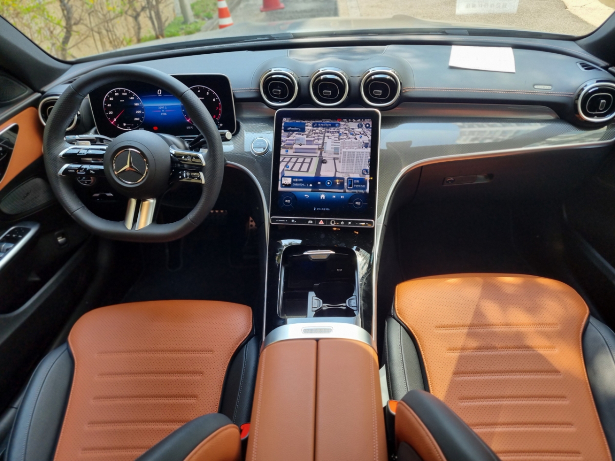 벤츠 C클래스 AMG 라인. /사진=강주헌 기자