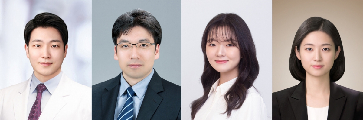 (왼쪽부터) 서울대병원 소아이비인후과 이상연 교수, 서울대 의대 생화학교실 배상수 교수·정소향 뇌과학 협동과정 학생·구한솔 종양생물학 협동과정 학생. /사진=서울대병원