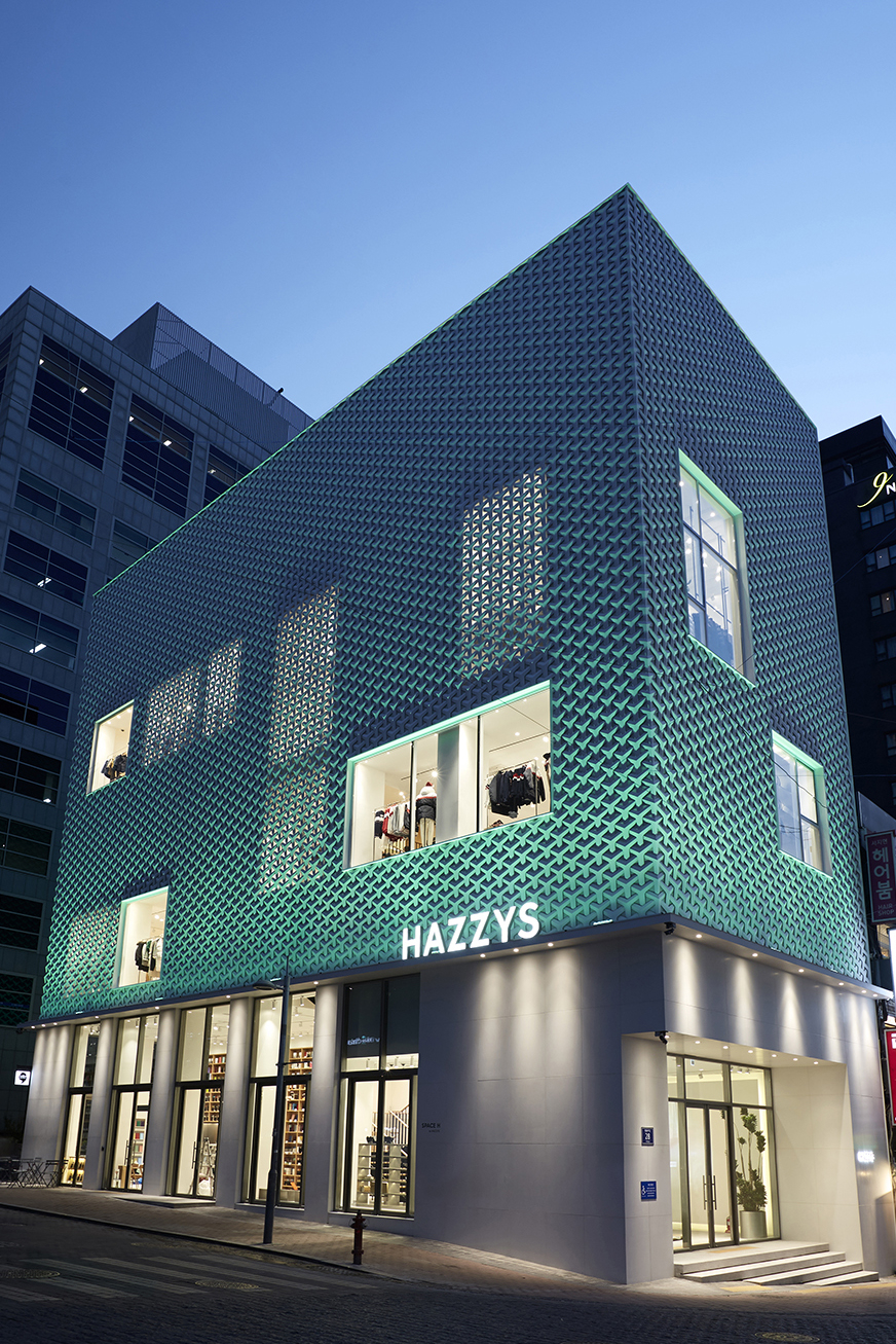 헤지스 스페이스 H 외부 전경/사진=LF