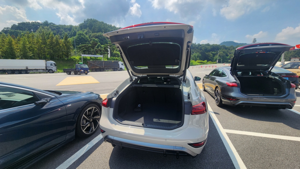 더 뉴 아우디 A6 e-트론. /사진=강주헌 기자