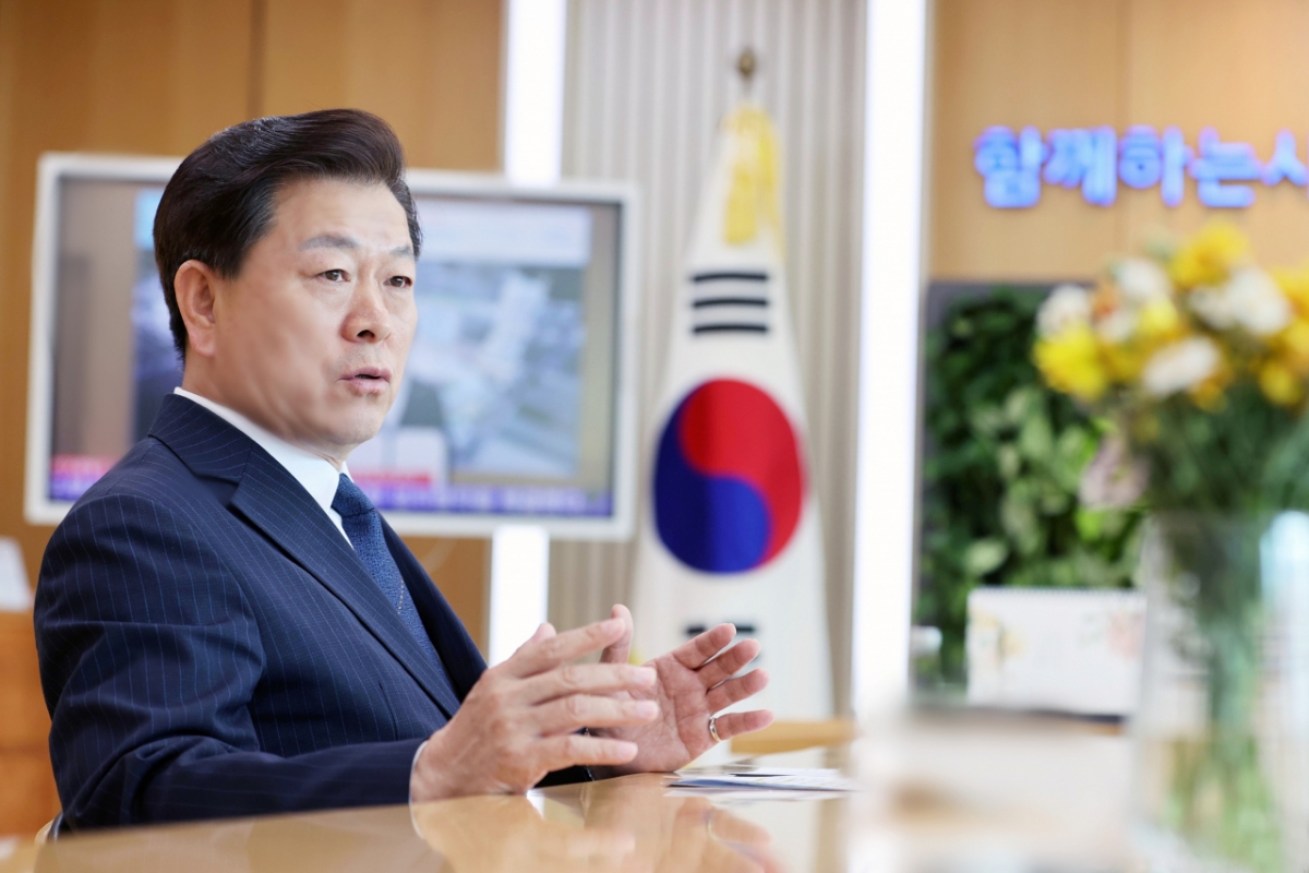 박승원 광명시장./사진=권현수기자