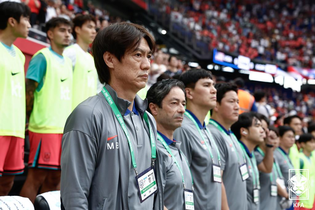 홍명보 축구대표팀 감독. /사진=대한축구협회 제공