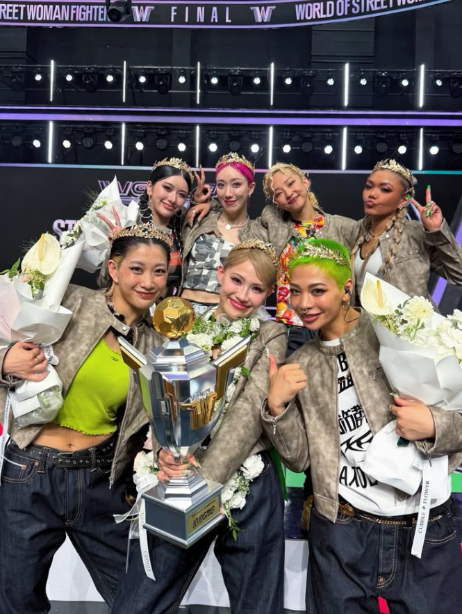 '스우파 3' 우승팀 오사카 오죠갱 크루 /사진=이부키 인스타그램