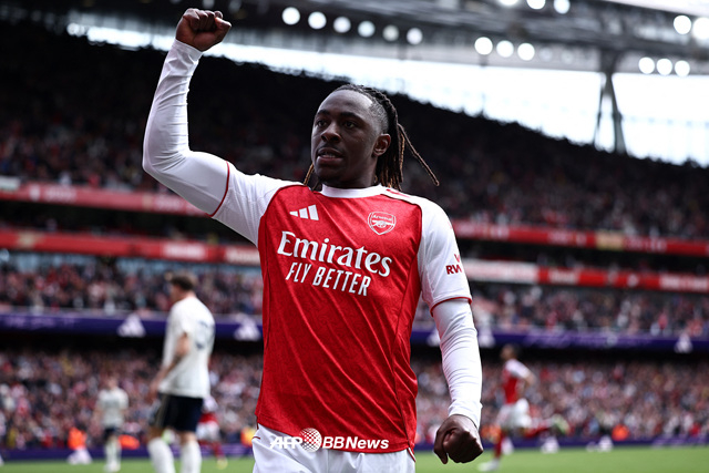 아스널 신입생 에베레치 에제. /AFPBBNews=뉴스1