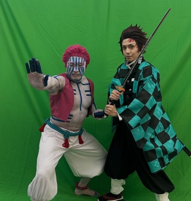 이종격투기 선수 겸 방송인 추성훈이 인기 애니메이션 '귀멸의 칼날' 속 캐릭터로 완벽 변신했다. /사진=추성훈 SNS