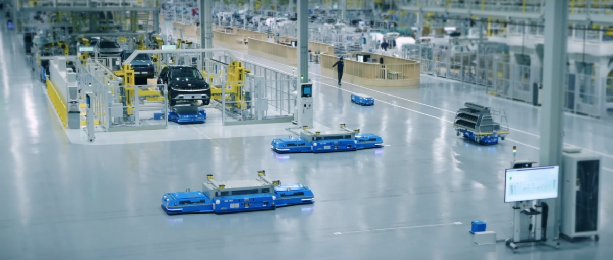 현대차그룹 미국 메타플랜트 아메리카(HMGMA)에 투입된 로봇. /사진제공=현대차그룹