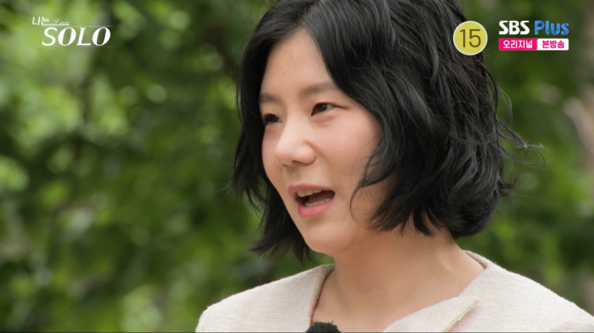 28기 순자. /사진=SBS plus·ENA '나는 솔로' 캡처