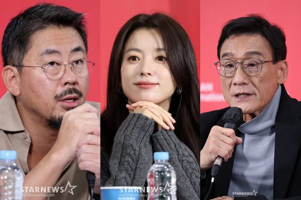 (왼쪽부터) 나홍진 감독, 한효주, 양가휘 / 사진=스타뉴스 DB