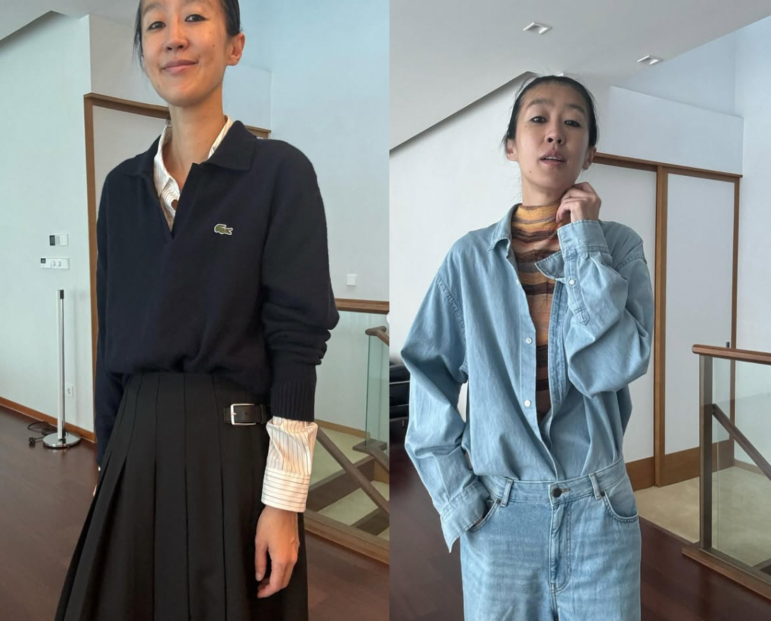 모델 출신 방송인 홍진경이 달라진 스타일을 선보였다. /사진=홍진경 인스타그램