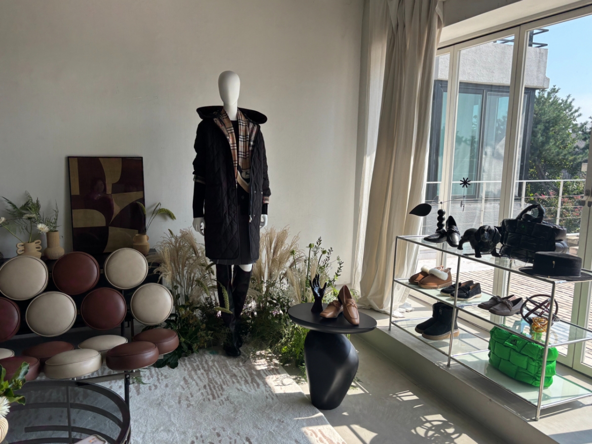 서울  마포구 연희동의 한 스튜디오에 마련된 SK스토아 취향상점 쇼룸. /사진=하수민기자
