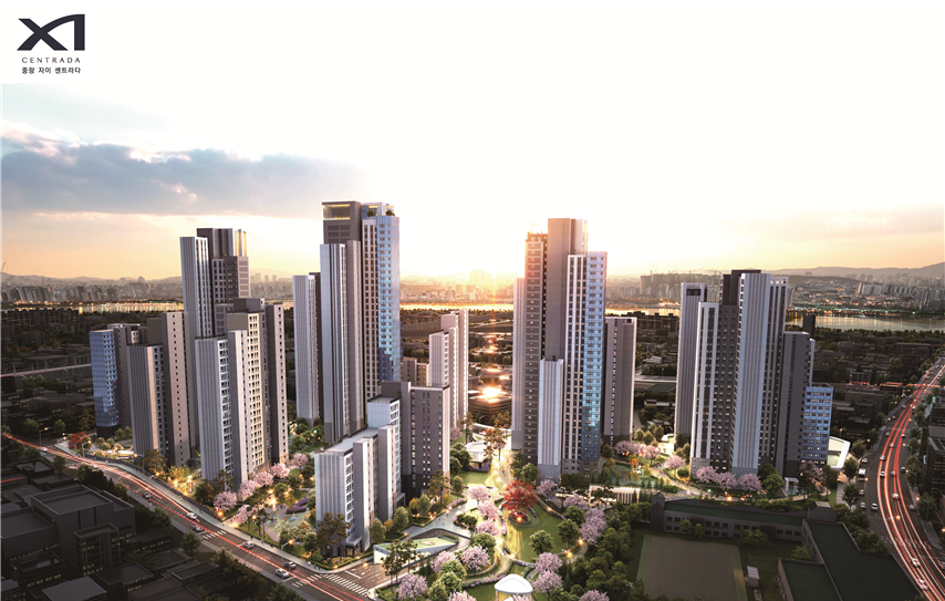 중화5 공공정비사업 구역 조감도. /사진제공=GS건설