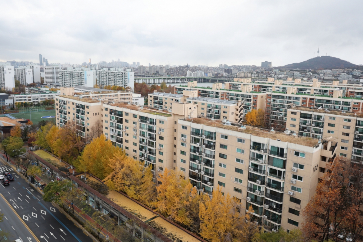  사진은 26일 서울 강남구 압구정2구역의 모습. /사진=뉴스1