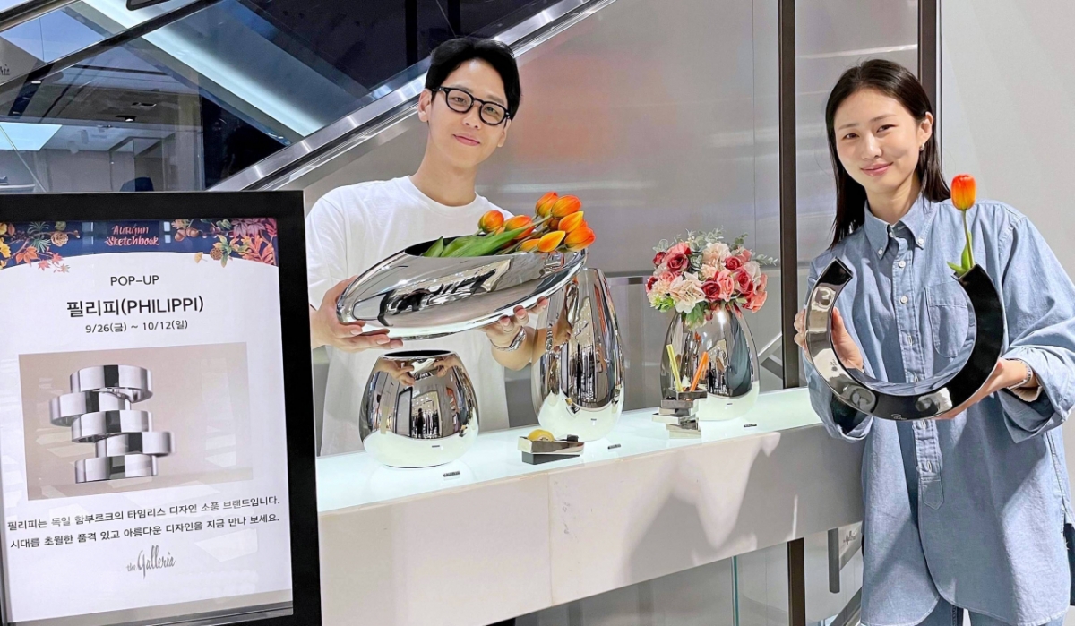 갤러리아 명품관 '필리피' 팝업스토어. /사진제공=갤러리아. 