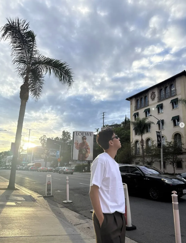 일상모습을 공유한 손흥민. /사진=손흥민 SNS