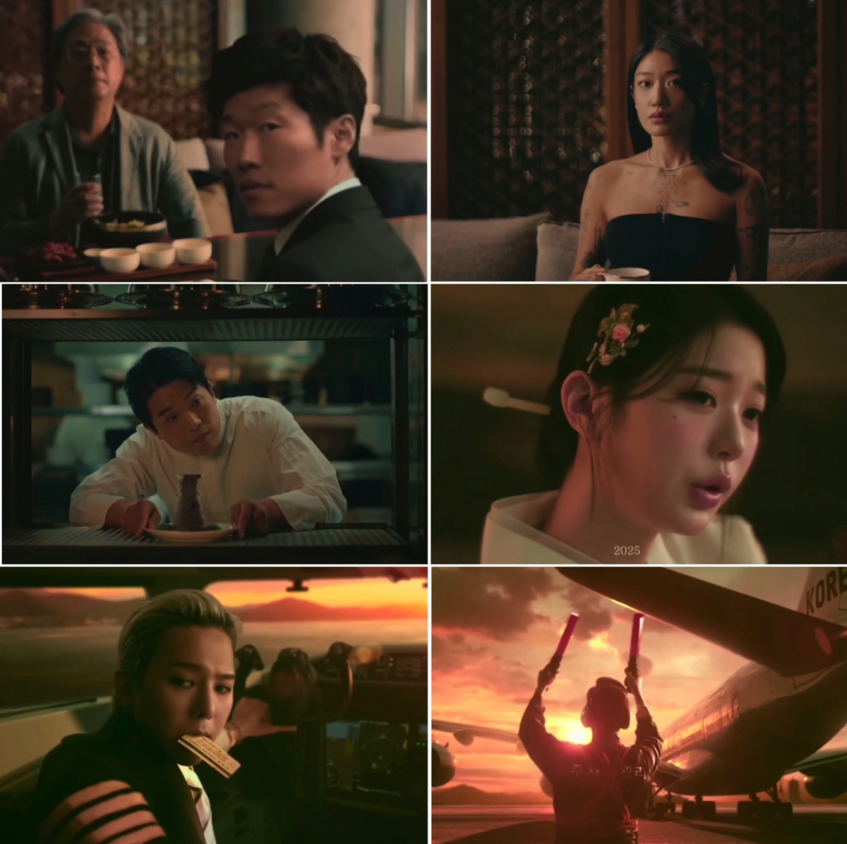 2025 아시아태평양경제협력체(APEC) 정상회의 홍보 영상 속 등장 유명 인물들 /사진=인스타그램 영상 갈무리