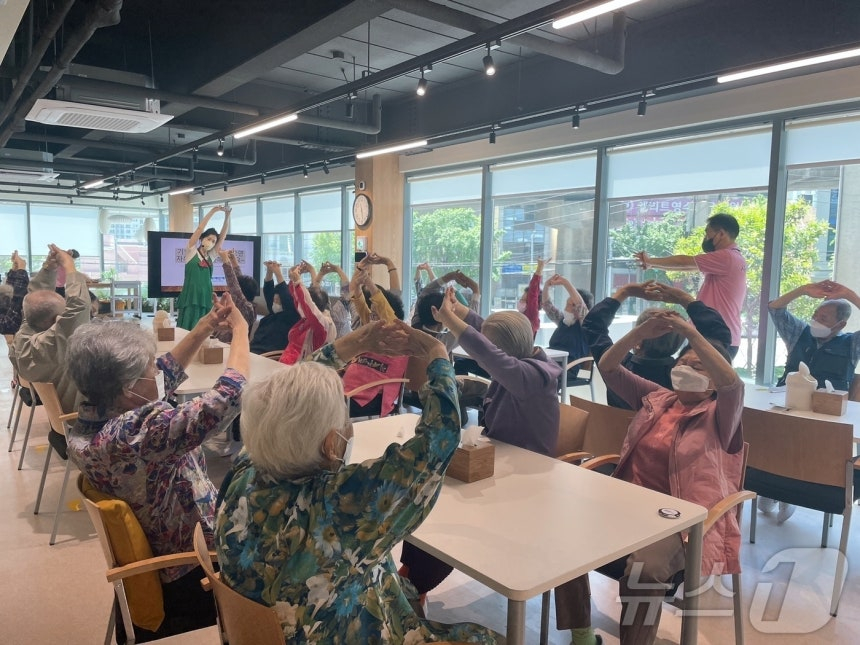 케어링이 운영하는 주간보호센터 현장/사진제공=케어링