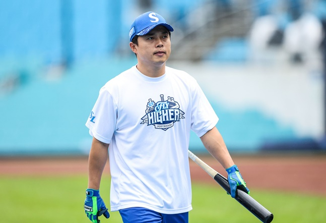 삼성 김헌곤. /사진=삼성 라이온즈 제공