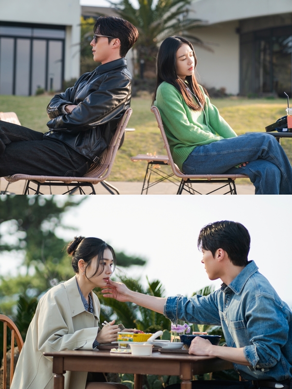 SBS 수목드라마 '키스는 괜히 해서!'의 장기용, 안은진./사진제공=SBS 수목드라마 '키스는 괜히 해서!'