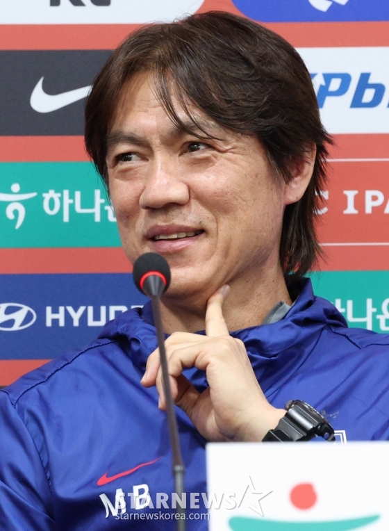 홍명보 한국 축구대표팀 감독. /사진=김진경 대기자