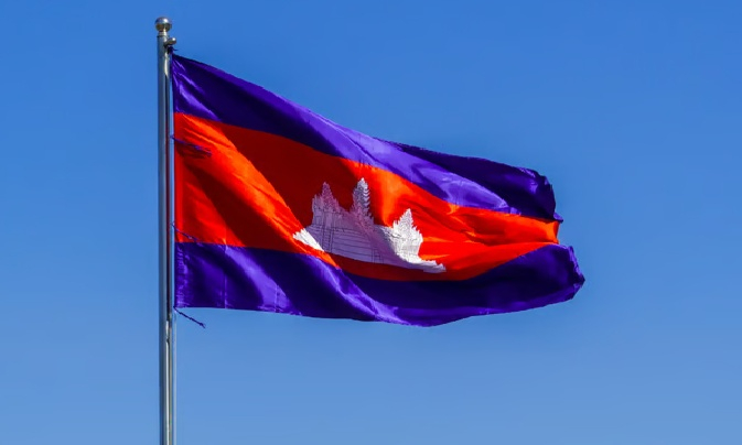 캄보디아 국기./사진=게티이미지뱅크