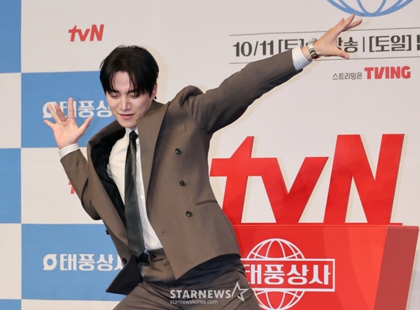 tvN 토일드라마 '태풍상사'의 주연 이준호./사진=스타뉴스 DB