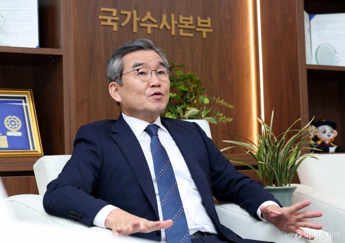 박성주 경찰청 국가수사본부장. /사진=김창현 기자.