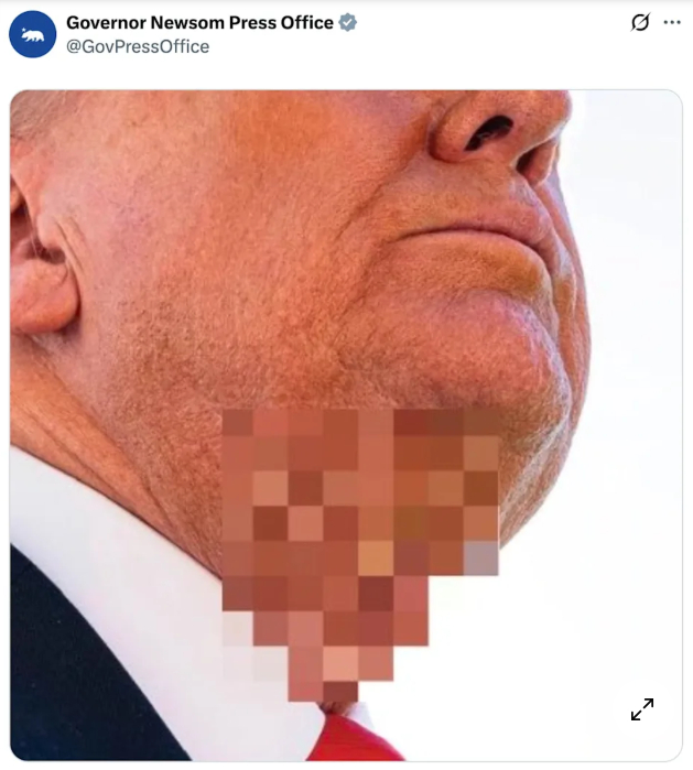 /사진=개빈 뉴섬 캘리포니아 주지사 X
