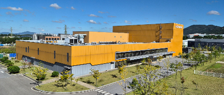 GC녹십자엠에스 음성HD공장 전경. 