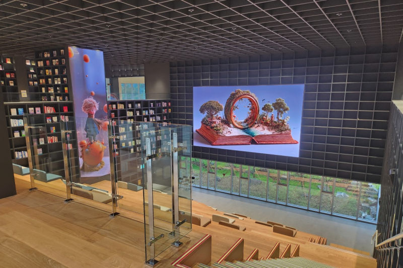 화성동탄중앙도서관 내부 모습./사진제공=화성시