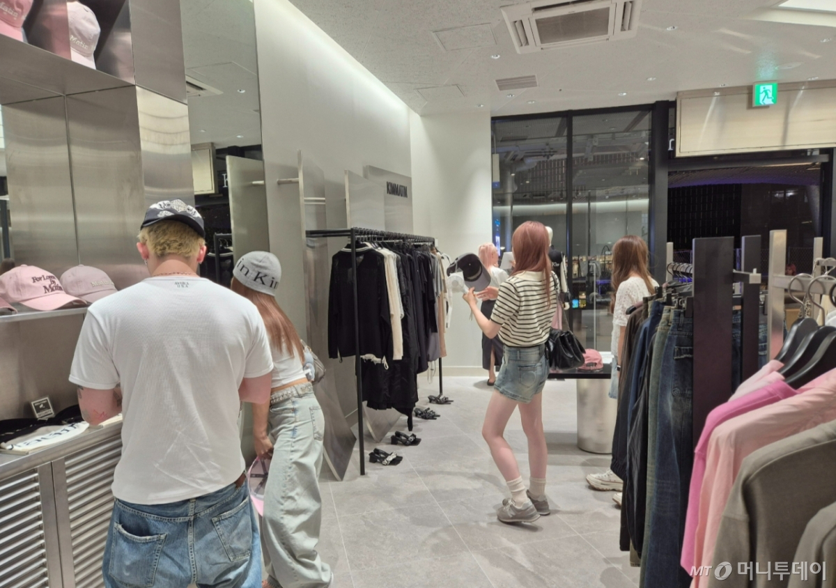 일본 도쿄 시부야에 있는 '마똉킴(Matin Kim)' 매장./사진=유예림 기자