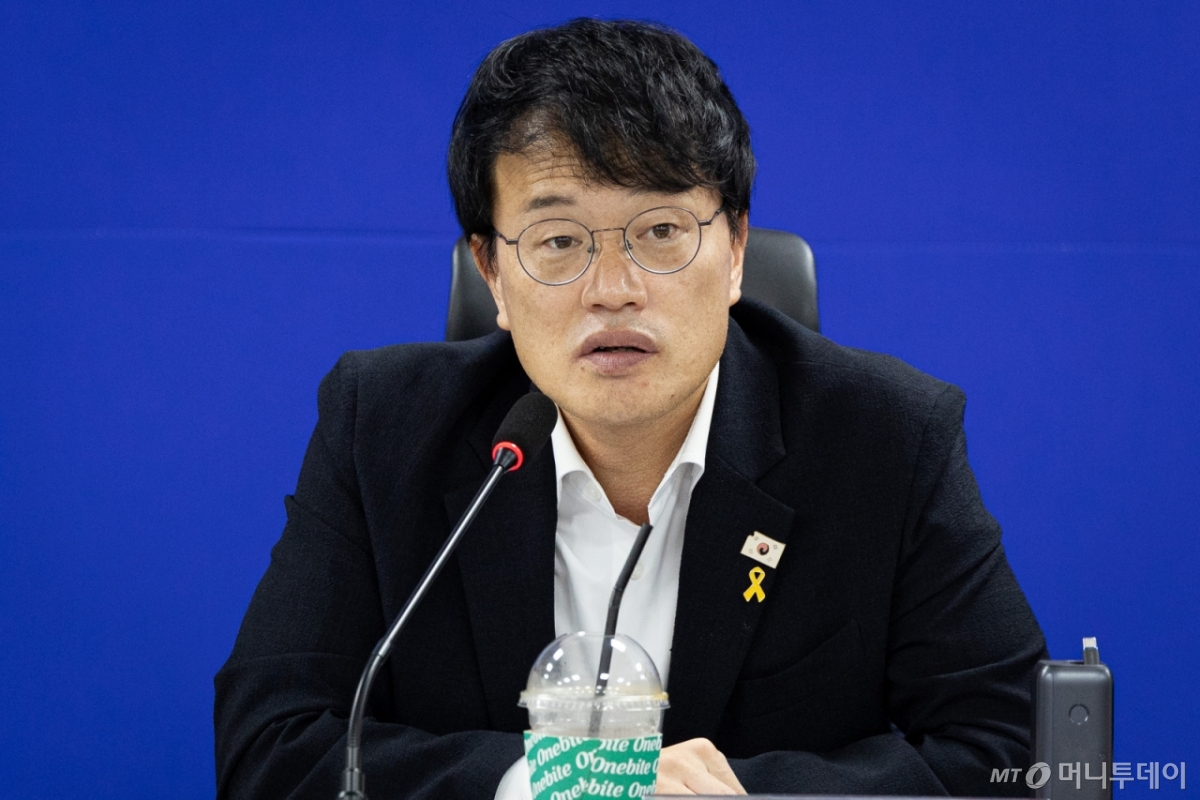 (서울=뉴스1) 유승관 기자 = 박주민 국회 보건복지위원장이 4일 서울 여의도 국회 의원회관에서 열린 보건복지위원회 당·정·대 협의에서 모두 발언을 하고 있다. 2025.9.4/뉴스1  Copyright © 뉴스1. All rights reserved. 무단 전재 및 재배포,  AI학습 이용 금지. /사진=(서울=뉴스1) 유승관 기자