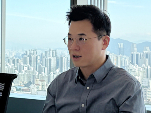 조용범 메타 아시아태평양 지역 총괄 대표가 기자와 인터뷰하고 있다./사진=메타 제공