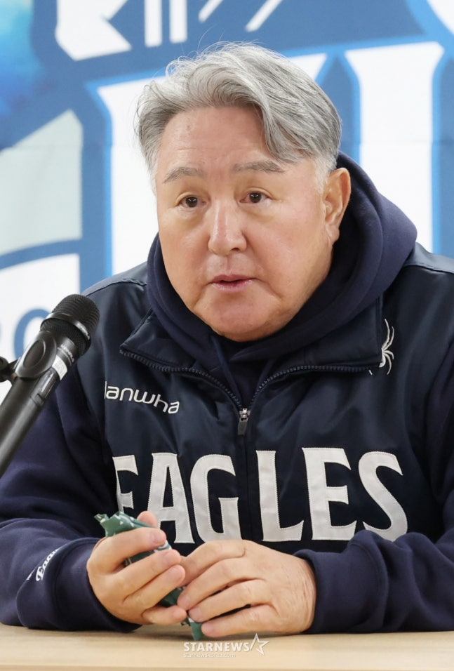 한화 김경문 감독. /사진=김진경 대기자