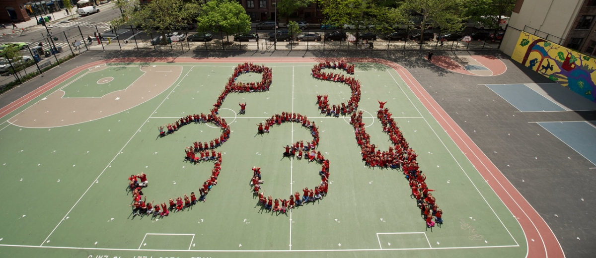 뉴욕 맨해튼 어퍼 웨스트 사이드의 앤더슨 스쿨 운동장. 뉴욕 엄마들이 선망하는 공립학교(유치원~8학년)로 유명하다. /사진=앤더슨 스쿨 홈페이지