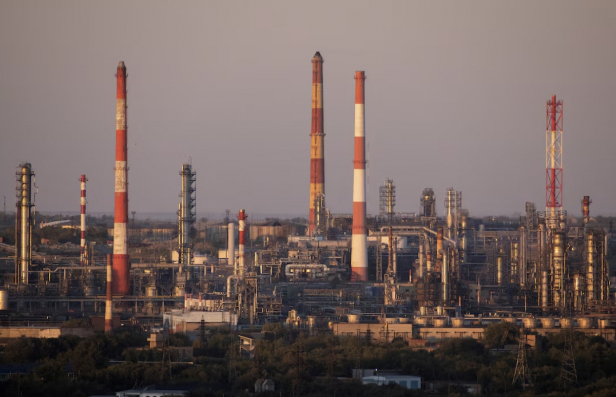 러시아 정유공장 /로이터=뉴스1