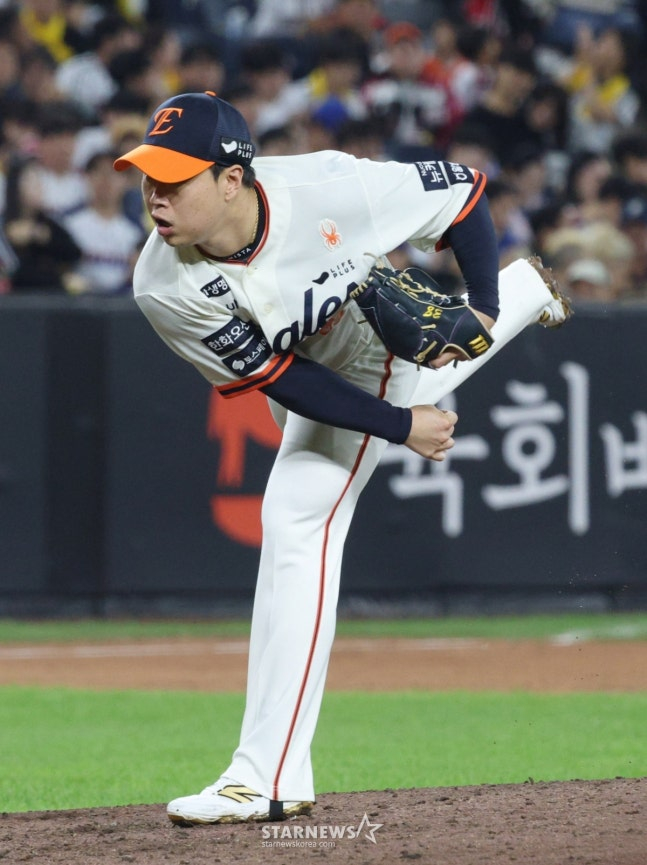 한화 이글스 투수 김종수. /사진=김진경 대기자