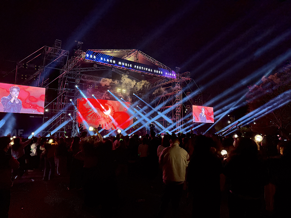의정부시 캠프레드클라우드에서 열린 제7회 블랙뮤직페스티벌(BMF). /사진제공=의정부문화재단