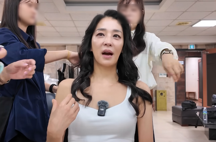 배우 한고은이 과거 스태프에게 갑질했다고 인정했다. /사진=유튜브 영상 갈무리