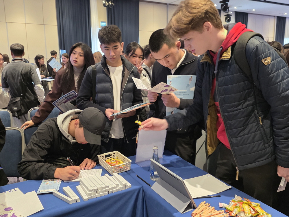 키르기스스탄 유학박람회 상담회./사진제공=조선이공대학교