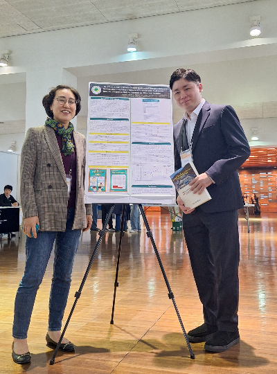 조정연 대구사이버대 행동치료학과 교수(왼쪽)와 강영모 교수./사진제공=대구사이버대