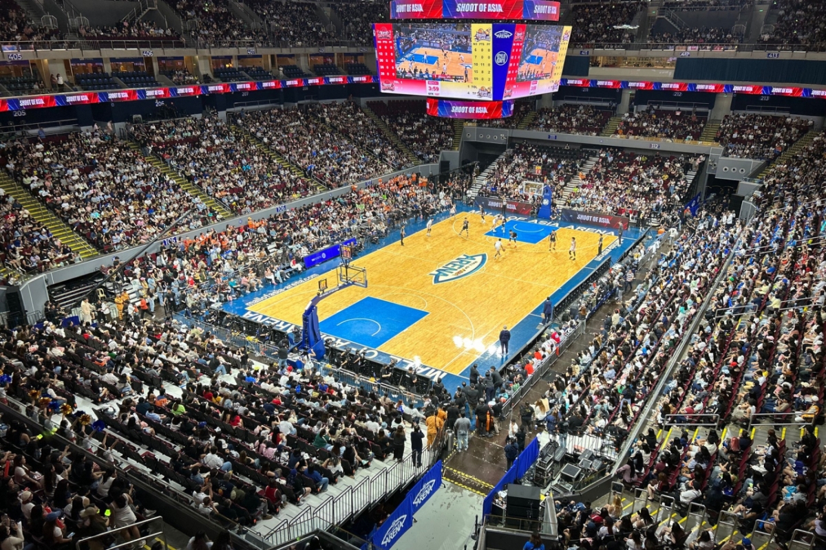 지난 26일(현지시간) 경기가 열린 필리핀 마닐라의 몰 오브 아시아 아레나(SM Mall of Asia Arena)의 모습./사진=CU미디어