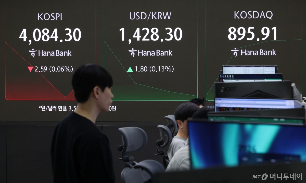 환율 1400원 시대 원달러 환율 딜링룸 모습 - 달러 투자 전략