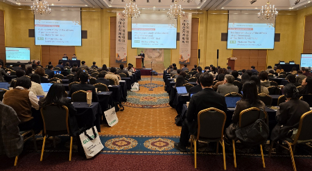 대한치매학회가 지난 1일 서울 스위스그랜드호텔에서 2025년도 추계학술대회를 진행하고 있다./사진=박정렬 기자