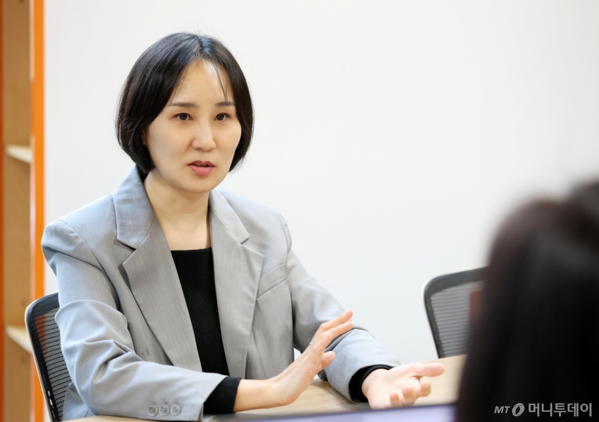 김민지 시놀 대표 인터뷰 /사진=김창현 기자 chmt@