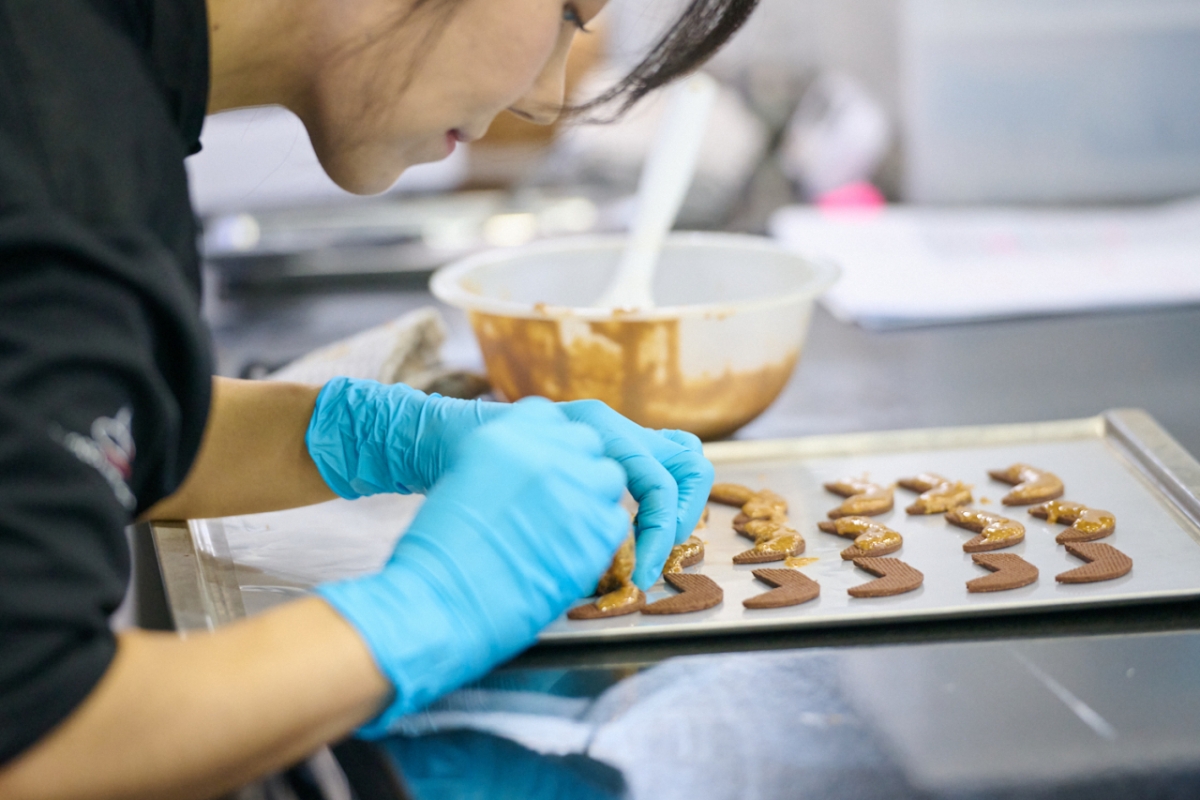 이상화 셰프가 지난달 열린 한국 예선에서 작품을 만드는 모습./바리 칼리바우트 코리아