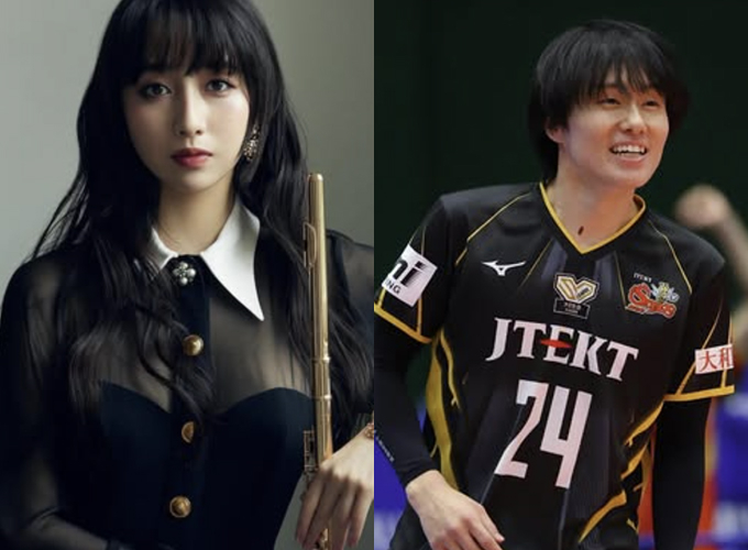 일본 그룹 SMAP 출신 가수 겸 배우 기무라 타쿠야의 큰딸 기무라 코코미(24·왼쪽)가 일본 배구 국가대표 오가와 토모히로와 교제 중이라는 소식이 전해졌다. /사진=기무라 코코미, 오가와 토모히로 인스타그램