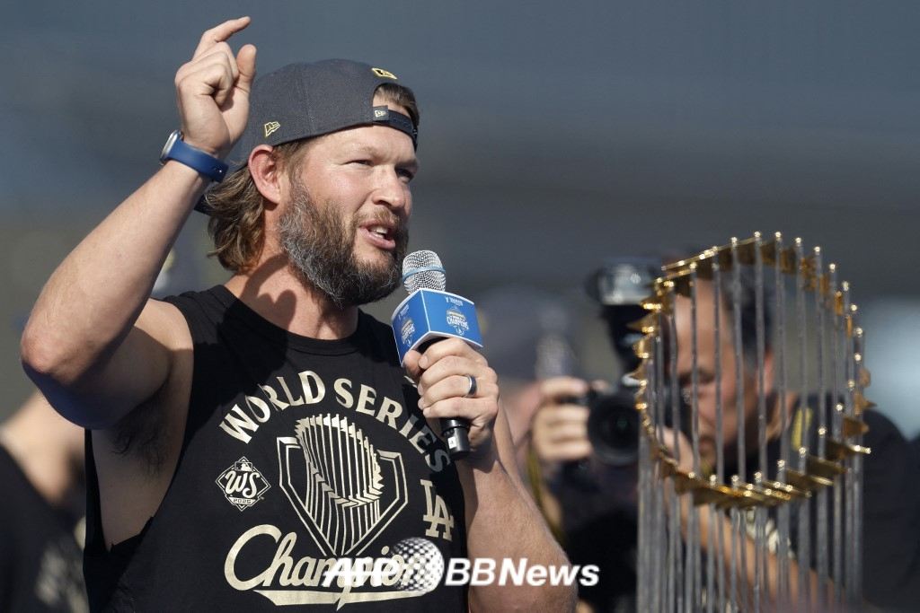 LA 다저스의 살아있는 레전드 클레이튼 커쇼. /AFPBBNews=뉴스1