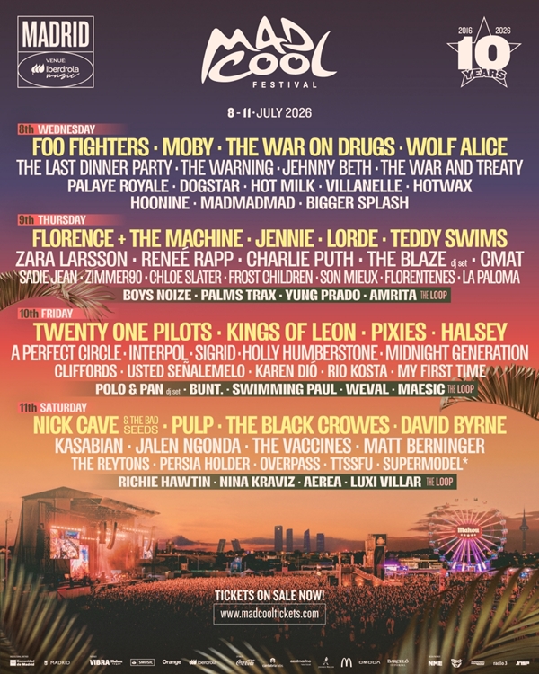 /사진='2026 MAD COOL FESTIVAL'