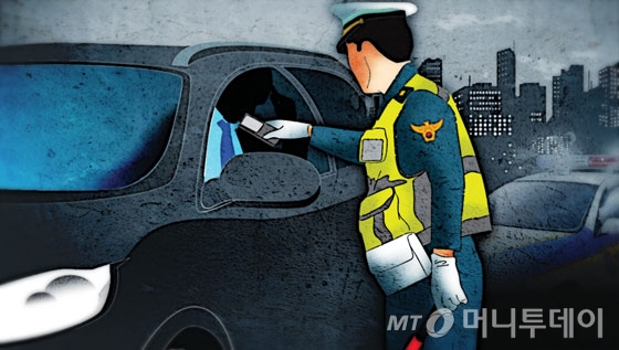 경찰 교통 단속 관련 삽화. /사진=임종철 디자인기자