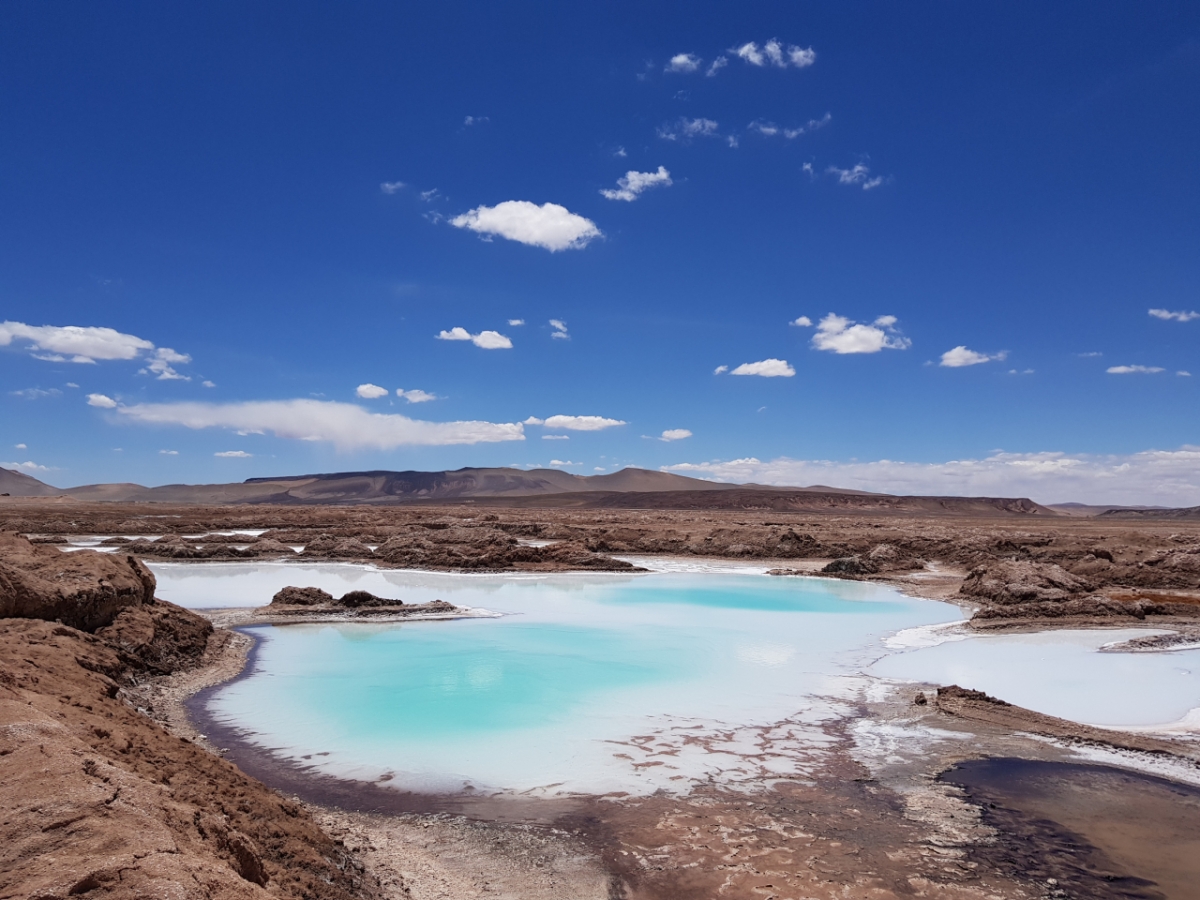 아르헨티나 '옴브레 무에르토'(Hombre Muerto) 리튬 염호./사진제공=포스코홀딩스